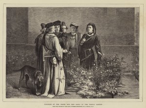 Plucking of the White and Red Roses in the Temple Garden